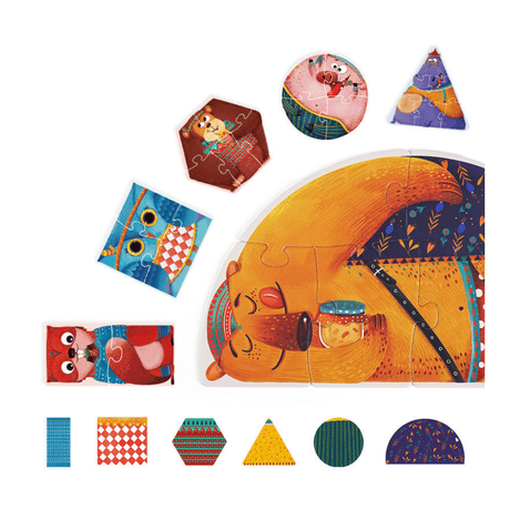 TOI My First Puzzles Shape animals-1954803099155697665