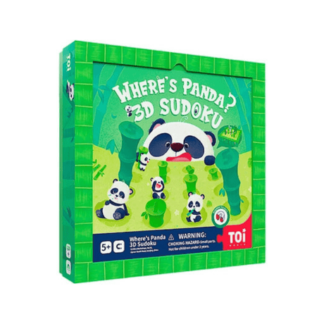 TOI Wheres Panda 3D Sudoku-1954803099004702720