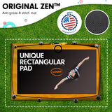 Kahuna Trampoline 8 ft x 11 ft Rectangular Outdoor Orange - Side View