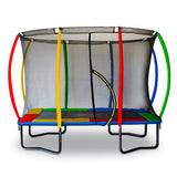 Kahuna Trampoline 6 ft x 9 ft Rectangular Outdoor - Rainbow - Extra Image
