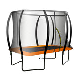 Kahuna 6 ft x 9 ft Rectangular Outdoor Trampoline - Orange