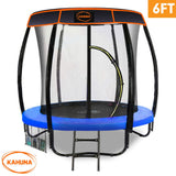 Kahuna Trampoline 6 ft with Roof - Blue