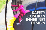 Kahuna Rainbow 10 ft Trampoline - Low Angle