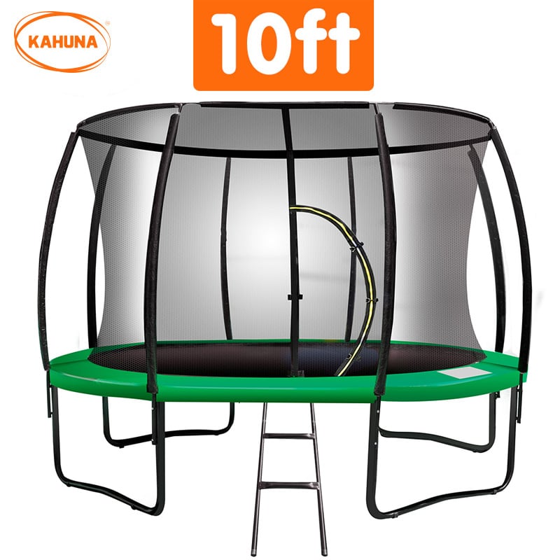 Kahuna 10 ft Trampoline - Green
