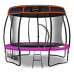 Kahuna Trampoline 12 ft with Roof - Pink