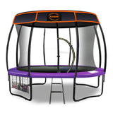 Kahuna Trampoline 14 ft with Roof - Purple