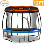 Kahuna Trampoline 12 ft Roof - Blue