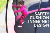 Kahuna Classic 6 ft Trampoline - Pink - 45-Degree Angle