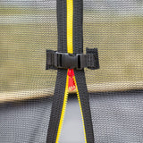 Kahuna Rainbow 12 ft Trampoline - Rear View