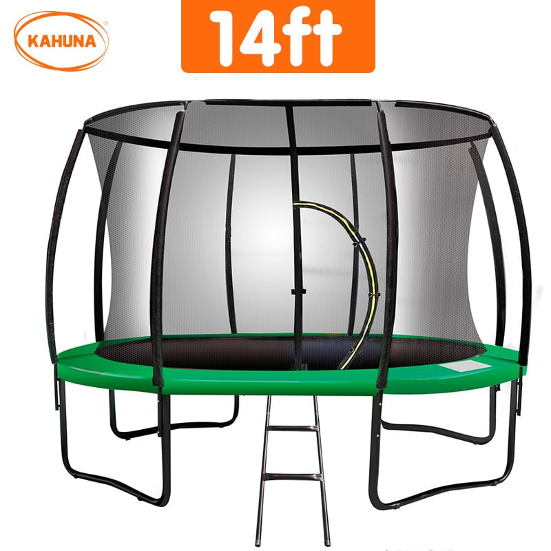 Kahuna 14 ft Trampoline - Green