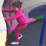 Kahuna Rainbow 14 ft Trampoline - Rear View