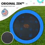 Kahuna Pro 8 ft Trampoline with Mat, Reversible Pad, Basketball Set