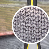 Kahuna Replacement Trampoline Net for 6ft x 9ft Rectangular Trampoline - Rear View