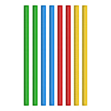 Kahuna 6ft x 9ft Replacement Rectangular Trampoline Pad Rainbow - Side View