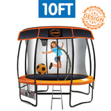 10ft Kahuna Trampoline Roof Cover to suit Classic, Rainbow & Pro only - Front View