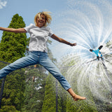 Kahuna Waterpark Rotating Trampoline Water Sprinkler Kit with Adjustable Hose