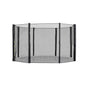10ft Replacement Round Outdoor Trampoline Safety Net Enclosure 8 pole