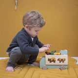 Trixie Wooden Animal Truck - 45-Degree Angle
