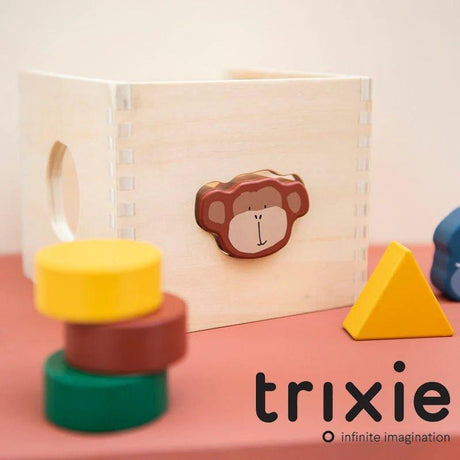 Trixie Wooden Shape Sorter-1963748917053100035