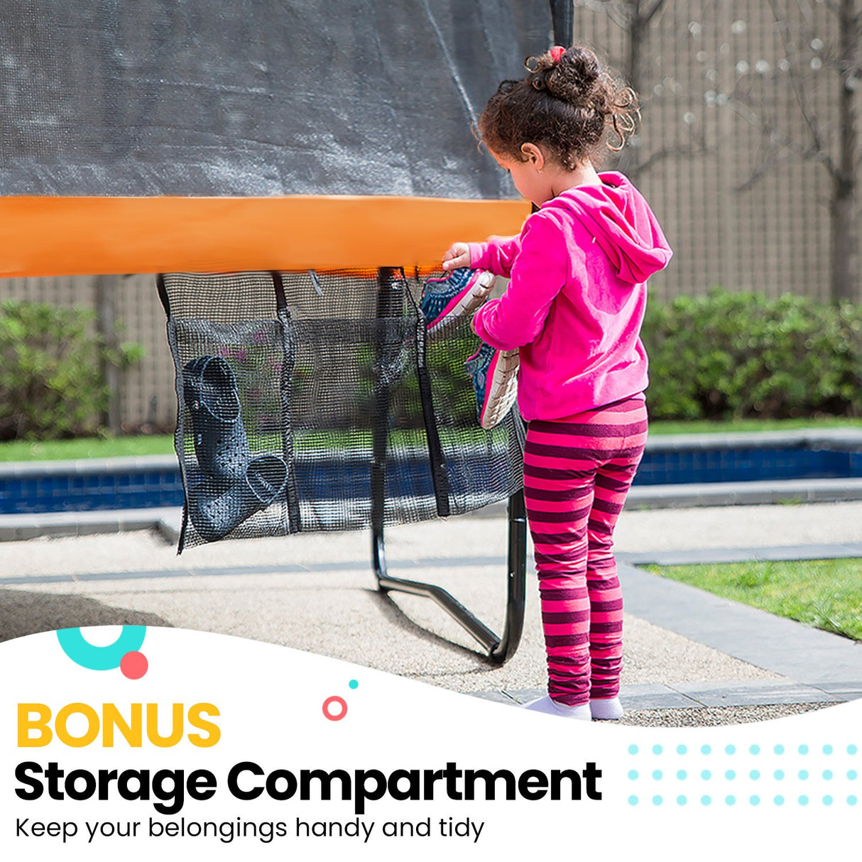 Kahuna Twister 10 ft Springless Trampoline