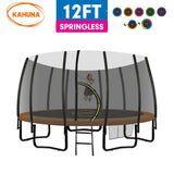 Kahuna Twister 12 ft Springless Trampoline - Front View