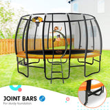 Kahuna 12 ft Springless Trampoline with Basketball Set - Extra Image