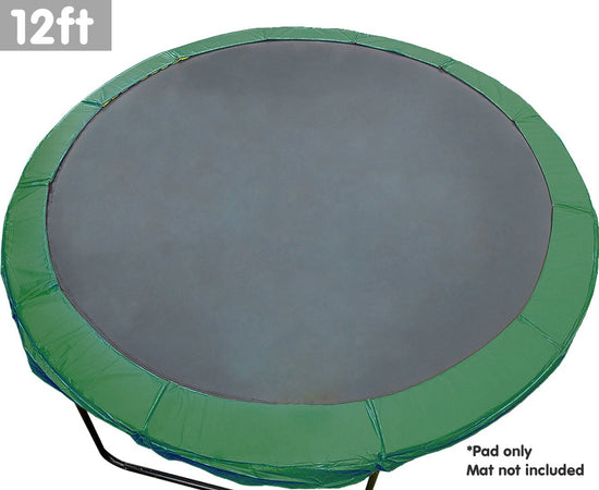 Trampoline 12ft Replacement Reinforced Outdoor Pad Cover - Green
