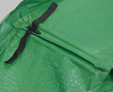 Trampoline 10ft Replacement Pad Outdoor Round Spring Cover Green - Top-Down View