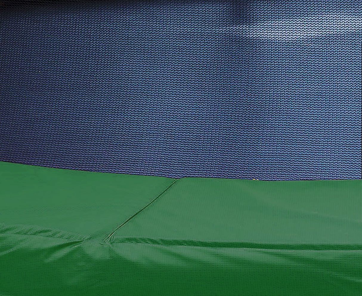 Kahuna Trampoline 16 ft with Basketball Set - Green