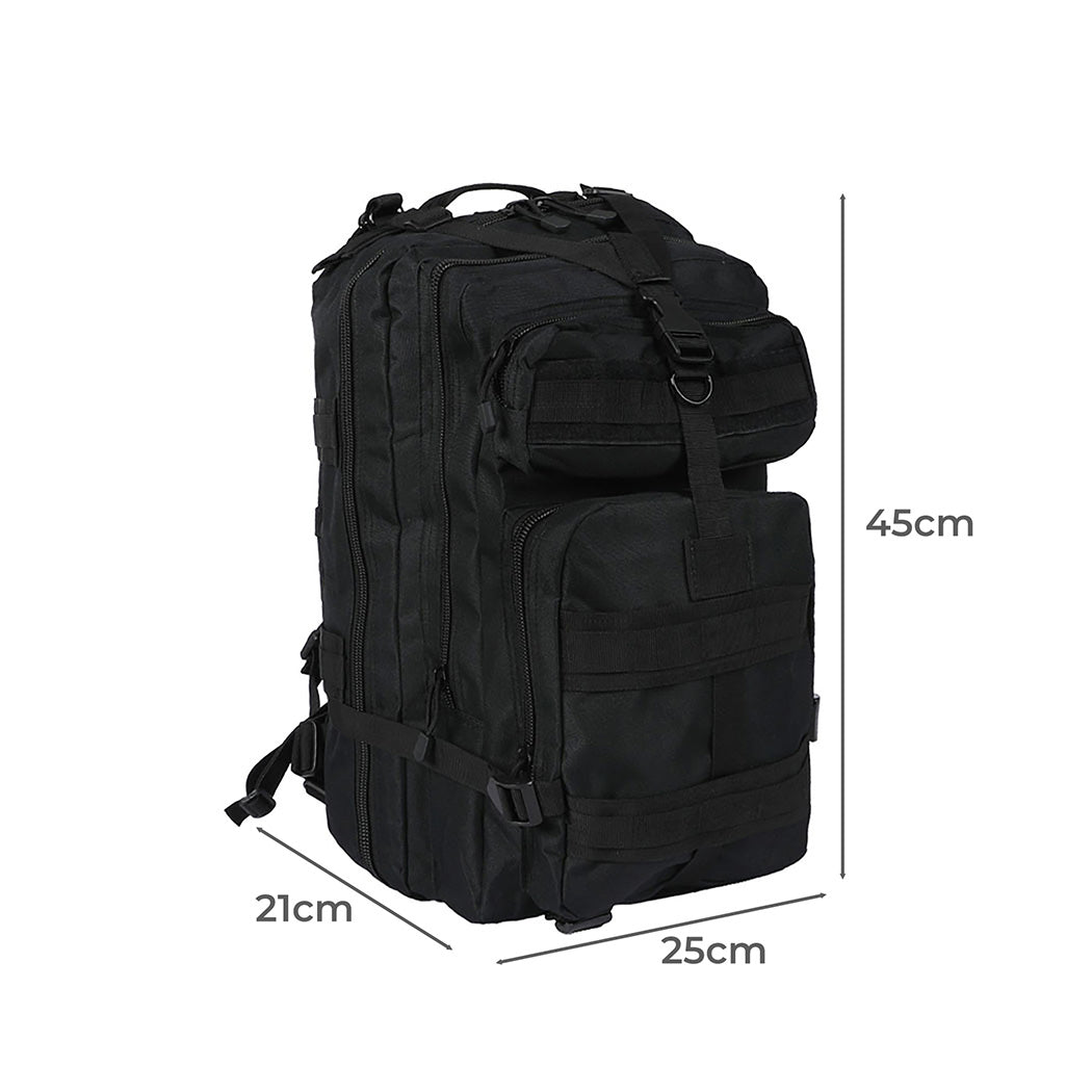 Slimbridge 40L Military Tactical Backpack Black-2018816687834533890