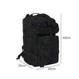 Slimbridge 40L Military Tactical Backpack Black-2018816687834533890