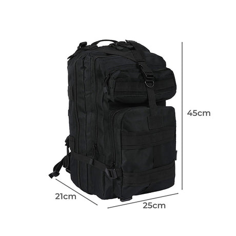 Slimbridge 40L Military Tactical Backpack Black-2018816687834533890
