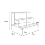Levede Plant Stands Outdoor Indoor Metal-2018816844957356034