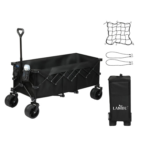Lambu Folding Wagon Trolley Cart-2018816880265007104