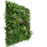 Vista Green Vertical Garden Green Wall UV Resistant 100cm x 100cm - Top-Down View