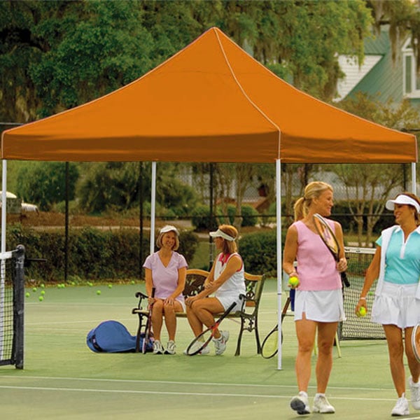 Wallaroo 3x3 PopUp Orange Gazebo Marquee Outdoor Tent