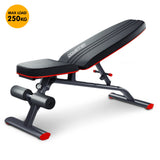 Powertrain Home Gym Bench Adjustable Flat Incline Decline FID 250KG Load - Extra Image