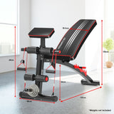 Powertrain Adjustable FID Home Gym Bench with Preacher Curl Pad - Extra Image