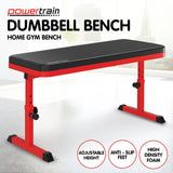 Powertrain Height-Adjustable Exercise Home Gym Flat Weight Bench - Extra Image