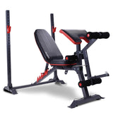 Powertrain Adjustable Weight Bench Home Gym Bench Press - 301 - Low Angle