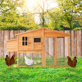 Furtastic Large Chicken Coop & Rabbit Hutch With Ramp - Extra Image