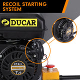 Ducar 7HP Wood Chipper Shredder Mulcher Grinder Petrol Silver - Extra Image