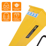 Ducar Petrol 7HP Wood Chipper Shredder Mulcher Grinder - Yellow