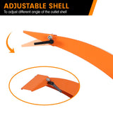 Ducar 7HP Wood Chipper Shredder Mulcher Grinder Petrol Orange - Extra Image