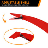 Ducar 7HP Wood Chipper Shredder Mulcher Grinder Petrol Red - Extra Image