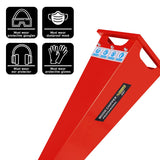 Ducar 7HP Wood Chipper Shredder Mulcher Grinder Petrol Red - Extra Image