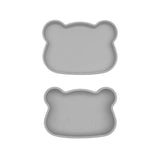We Might Be Tiny Bear Snackie Sage - Front View