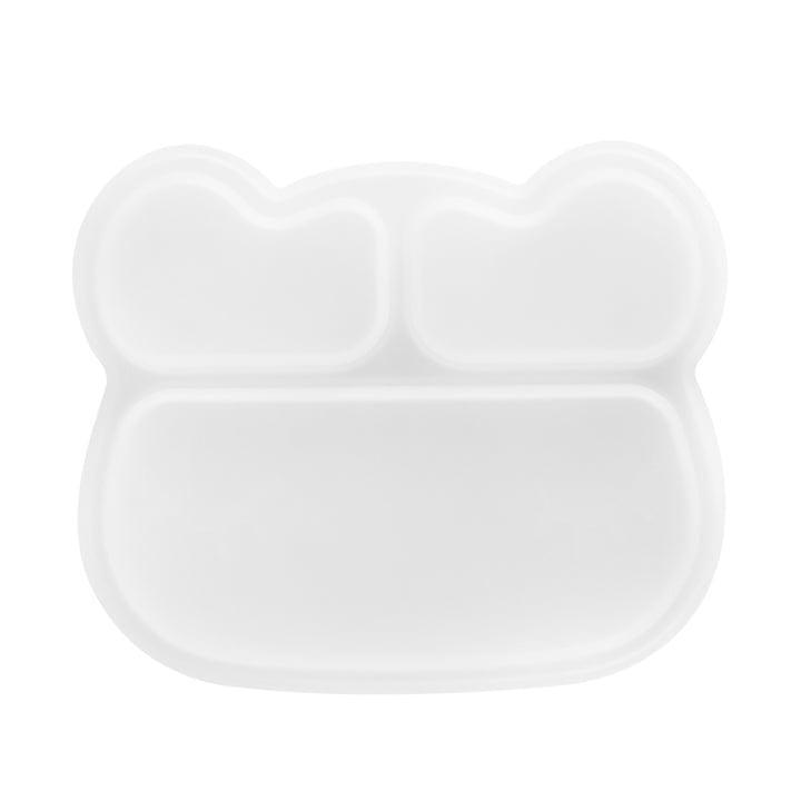 We Might Be Tiny Bear Stickie Plate- Blue Dusk Lid-2006733466208702464