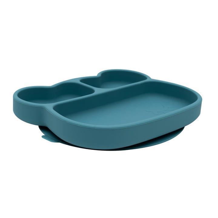 We Might Be Tiny Bear Stickie Plate- Blue Dusk Lid-1954803138913505282
