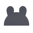 We Might Be Tiny Bunny Placie? Silicone Placemat Charcoal-2006733467211141121